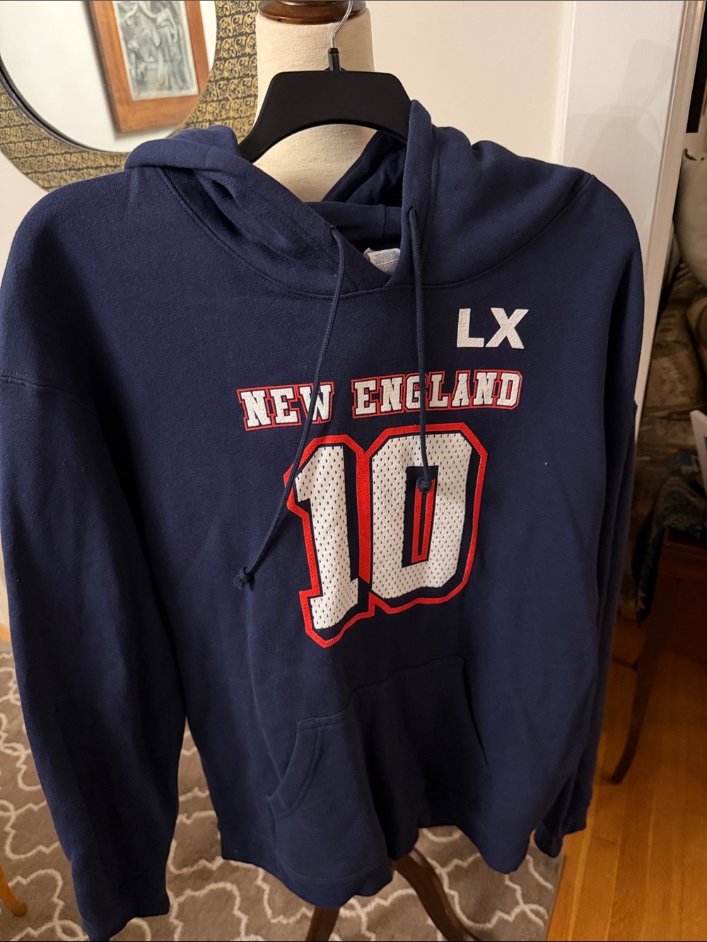 New Maye New England LX Navy Hoodie - Men 2xl Never worn